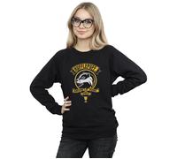 Hufflepuff Toon Crest Sweatshirt Harry Potter Black M
