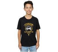 Hufflepuff Toon Crest T-Shirt Harry Potter Black 12-13 Years