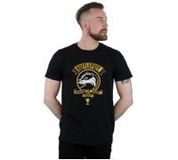 Hufflepuff Toon Crest T-Shirt Harry Potter Black XXL