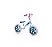 Huffy Disney Frozen 2 Kids Balance Bike 12 inch ft Anna Elsa Olaf For 3 to 5 Year Old Kids,Blue, White