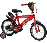 Huffy Disney Cars 14 Inch Bike 4-6 Years Old + Stabilisers, Red, 24481W