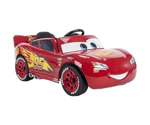 Huffy Disney Cars Lightning McQueen Electric Ride On Car - 6v Battery Powered Motorised Car Fun + Sounds + Lights, Red
