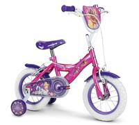 Huffy Disney Princess 12" Kid’s Bike, aged 3-5 years, Dual Calliper Brakes, Removable Stabilisers, Adjustable Seat, Pink
