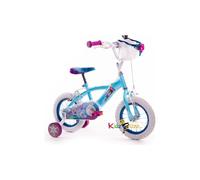 Huffy Frozen 12 Inch Girls Bike - 3-5 Years Sky Blue + Front Carrying Basket