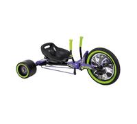 Huffy Green Machine 16 Inch Spin & Drift Trike Junior Green Purple Stunt Kart
