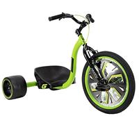 Huffy Green Machine 'Slider' 20" Kids Drifter Trike - Green/Black
