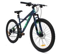 Huffy Korros 26-Inch 21-Speed Blue Hardtail Mountain Bike