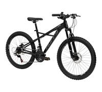 Huffy Korros 27.5 Inch Men's Mountain Bike Hardtail + Front Suspension + Shimano 21 gears MTB, Bronze