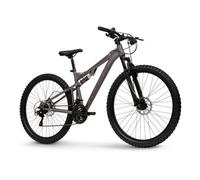 Huffy Marker 27.5-Inch Matte Heather Full Suspension 21-Speed Mountain Bike