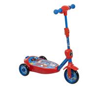 Huffy Spiderman Age 3+ and His Amazing Friends Electric Bubble Scooter for Kids 3+, Removable Seat, 2mph Safe Speed, Indoor Use, red