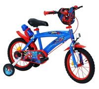 Huffy Marvel Spiderman & Friends 14" Kids Bike - Blue/Red