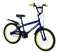 Huffy Pro Thunder 20-inch Kid's Bike, aged 6-11 years, Ion blue, Partial Chainguard, BMX Style Handlebars, Dual Caliper Brakes