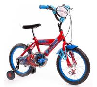Huffy Spiderman 16 Inch Boys Bike - 5-7 Years - Red + Web Features