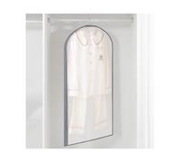 HUFIREHU Bag Dress Bag Clear Clothes Bags Hanging Clothes Cover Bags For Storage Waterproof Dustproof Dress Covers For Travel Weddings Suits And Dresses(Gray,60 * 90cm,5pc)