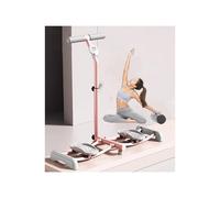 HUFIREHU Foldable Skiing Exerciser Ski Machine Collapsible Leg Magic Machine Leg Strength Split Exerciser Core Strength Training Instrument For At Home Gym Pink(Pink,Counting type)