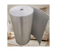 HUFIREHU Insulation Roll Radiator Foil Radiator Foil Reflective Roll Thermal Bubble Heating Insulation Double Layer Heat Reflective Radiant Barrier for Roofs, Walls(500cm/196.9in,2cm/0.79in)