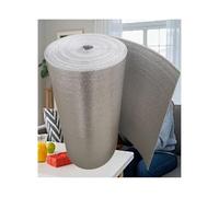HUFIREHU Insulation Roll Radiator Foil Roll Thermal Bubble Heating Insulation Double Layer Heat Reflective Radiant Barrier Energy Saving Helps Winter Bills(400cm/157.5in,2.5cm/0.98in)