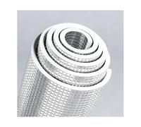 HUFIREHU Radiator Foil Insulation Radiator Reflector Panels for Floor Double Layer Heat Reflective Radiant Barrier Energy Saving Helps Winter Bills for Windows Floor(500cm/196.9in,1cm/0.39in)