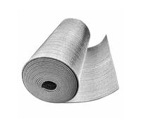 HUFIREHU Radiator Foil Reflective Roll Thermal Bubble Heating Insulation Double Layer Heat Reflective Radiant Barrier to Insulate Loft Floors, Roofs and Walls(800cm/315in,1cm/0.39in)