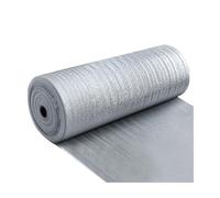 HUFIREHU Radiator Foil Reflective Roll Thermal Bubble Heating Insulation Double Layer Heat Reflective Radiant Barrier to Insulate Loft Floors, Roofs and Walls(500cm/196.9in,2.5cm/0.98in)