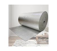 HUFIREHU Radiator Foil Reflective Roll Thermal Bubble Heating Insulation Radiator Reflector Panels for Floor Insulation Reflect A Heat Double Aluminium for Windows Floor(700cm/275.6in,2.5cm/0.98in)