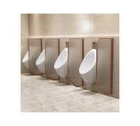HUFIREHU Toilet Partition Urinal Divider Urinal Screen Men Urinal Privacy Screen Urinal Privacy Screen For Public Men'S Toilet Urinal Partition Extender(Rose gold,40 * 100cm/15.7 * 39.4in)