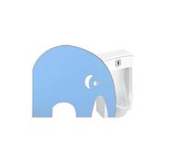 HUFIREHU Urinal Partition Toilet Partition Men Urinal Privacy Screen Urinal Privacy Screen For Public Men'S Urinal Privacy Screen Waterproof Baffle For Public Places(Blue,Elephant)