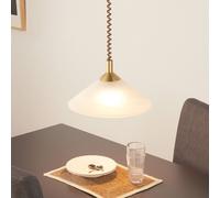 Hufnagel Saturn Hanging Light Adjustable in Brass Look