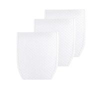 Hufopik 3 Pack Replacement Cloth Vacuum Filter Compatible with Makita T-03193, XLC02, LC01, BCL180W Vaccum Cleaner, White