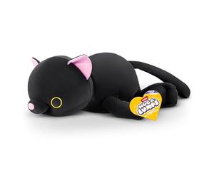 Hug-A-Lumps 1.5kg Weighted Cuddly Squishy 14.5 inch Animal Plush by ZURU, Comfort Companion for Anxiety Relief, Calming Soft Toy for Kids and Adults (Kitty/Luna)