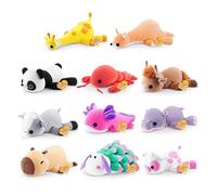 Hug-A-Lumps Axolotl (Medium) Ally by ZURU, Cuddly Squishy Weighted Plush