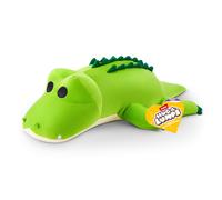 Hug-A-Lumps Crocodile (Rocko), Weighted Plush, Medium (35 cm), 1.5 kg, Brown Box, (Crocodile)