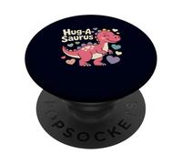 Hug-A-Saurus Cute Dinosaur T-Rex Girls & Toddlers PopSockets Adhesive PopGrip