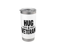 Hug a Veteran Show Your Support Stainless Steel Insulated Tumbler