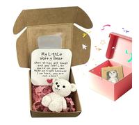Hug Bear - Bear Doll,Handmade Uplifting Mini Animal for Men Women Lovers Adults Kids Friend Daily Comfort Support