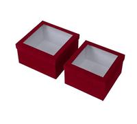 Hug Bucket Gift Packaging Paper Box Round/Square Gift Box with Cover Flower Arrangement Bucket Decoration Small Hug Packaging Paper Round/Square with Cover