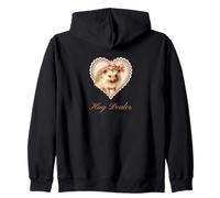 Hug Dealer - Cute Porcupine Zip Hoodie
