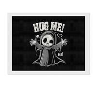 Hug Grim Reaper Full Round Drill Diamond Art Kits Accessories Craft Home Wall Decor 12"x16"