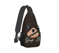 Hug Me Crossbody Chest Bags Teddy Bear Pockets Travel Pack Messenger Sports Teens Shoulder Bag Unisex