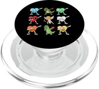 Hug Me Laugh #1 Fan Smile Love You Dinosaur Cupid Dab Hearts PopSockets PopGrip for MagSafe