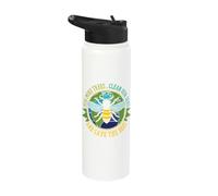 Hug More Trees Clean Seas Save Bees Nature Lover Earth Day Stainless Steel Insulated Water Bottle