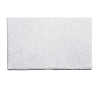 HUG RUG Bamboo Bath Mat, Luxury, Soft and Absorbent, Plush, Quick-Dry, Non-Slip,White 60X100cm
