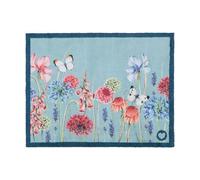 Hug Rug Butterfly Garden Blue 65cm x 85cm Doormat