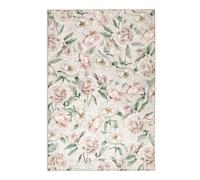 Hug Rug Eco-Washable Blooming Peonies Oyster Pink - 185X275