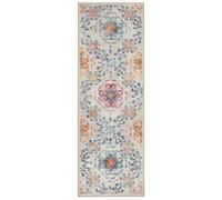Hug Rug Eco-Washable Modern Damask Runner Rug - 75 x 220cm