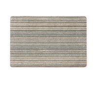 HUG RUG Plains Candy Sand Washable Door Mat - Indoor Use for Doorway, Hallway, Patio & Kitchen, Made in the UK, 50 x 75cm