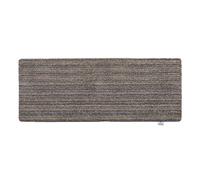 HUG RUG Washable Dirt Trapper Door Mat Kitchen Hallway Doorway, Made in the UK, Plains Candy Slate 65X150
