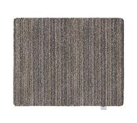 HUG RUG Washable Dirt Trapper Door Mat Kitchen Hallway Doorway, Made in the UK, Plains Candy Slate 80X100