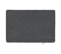 HUG RUG Washable Dirt Trapper Door Mat Kitchen Hallway Doorway, Made in the UK, Plains Slate 50X75