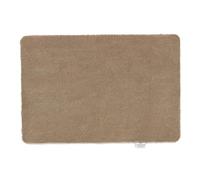 HUG RUG Washable Dirt Trapper Door Mat Kitchen Hallway Doorway, Made in the UK, Plains Stone 80X150